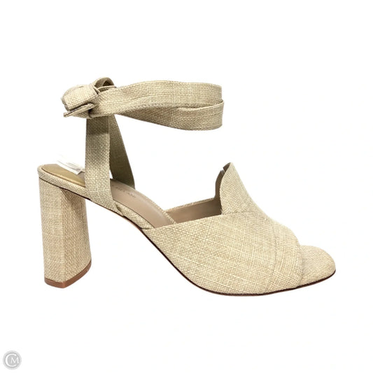 Shoes Heels Block By Antonio Melani In Beige, Size: 12