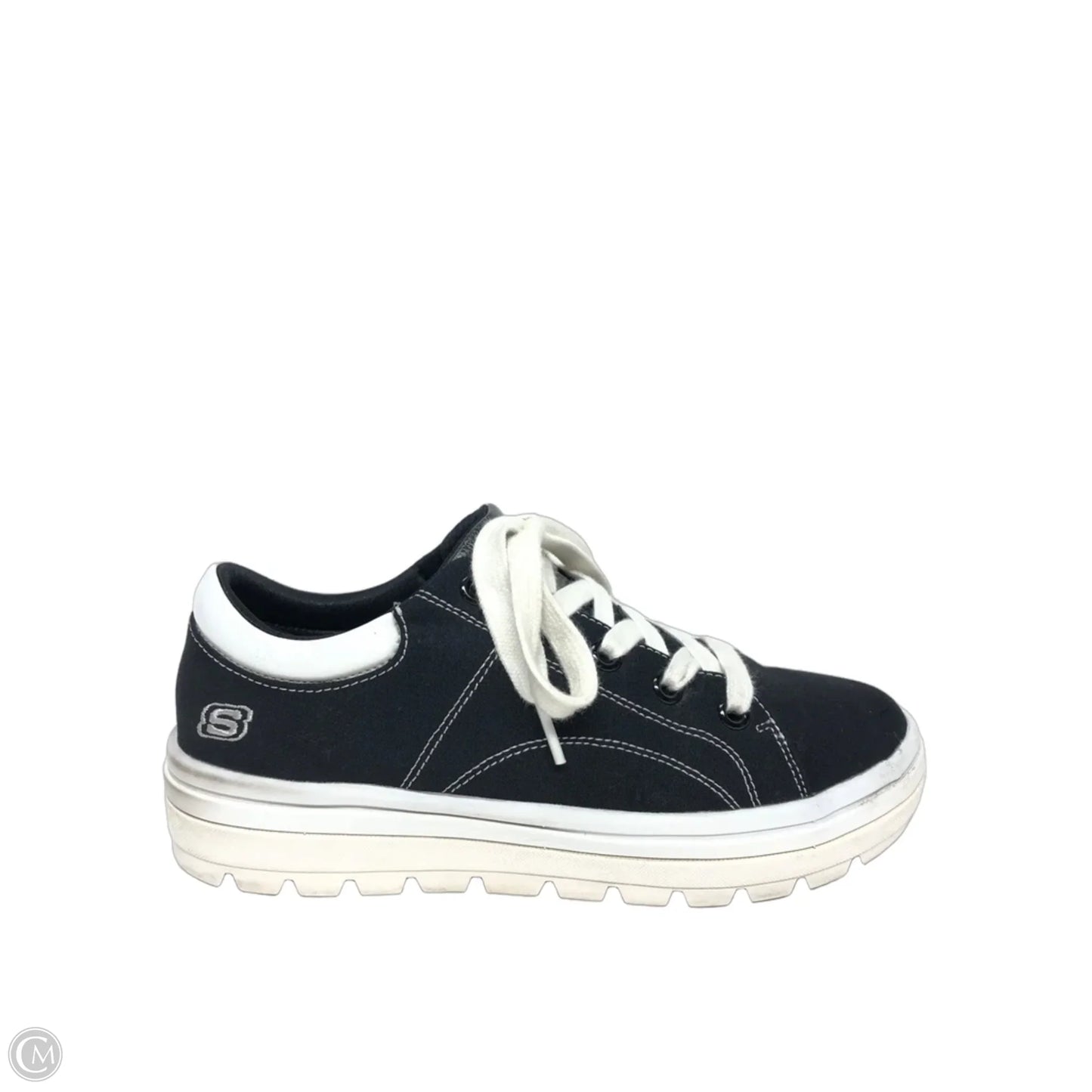 Shoes Sneakers By Skechers In Black, Size: 8