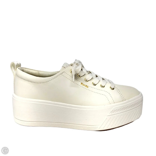 Shoes Sneakers Platform By Keds In Cream, Size: 6