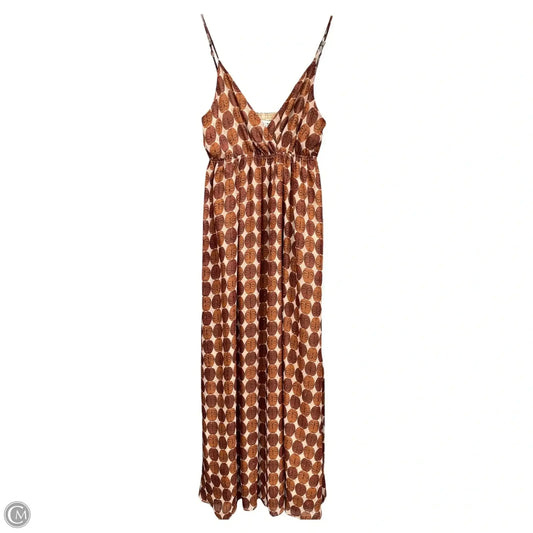 Dress Casual Maxi By Molly Bracken In Brown, Size: S