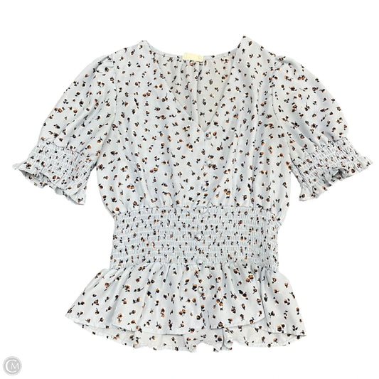 Top Short Sleeve By Sienna Sky In Blue, Size: S