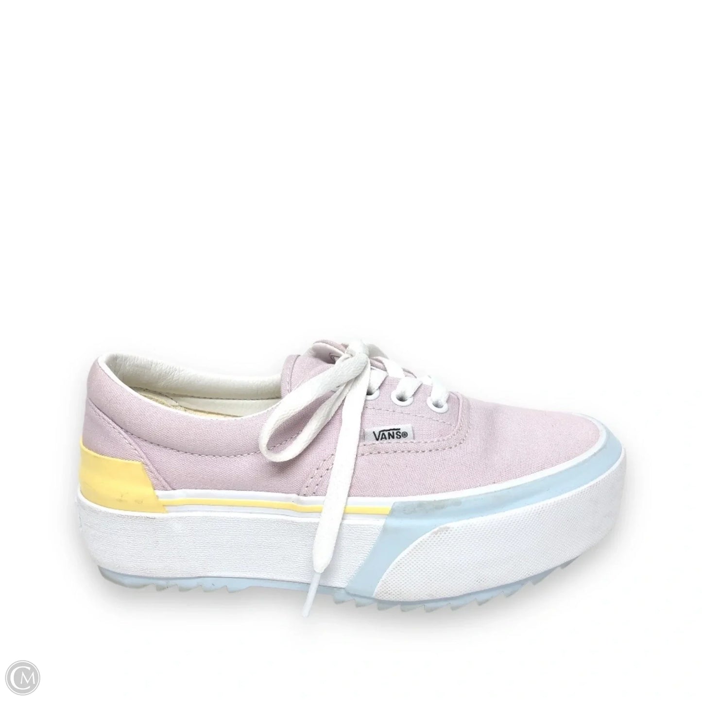 Shoes Sneakers By Vans In Pink, Size: 5.5