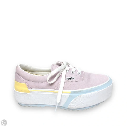 Shoes Sneakers By Vans In Pink, Size: 5.5