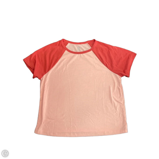 Top Short Sleeve By Title Nine In Pink, Size: M