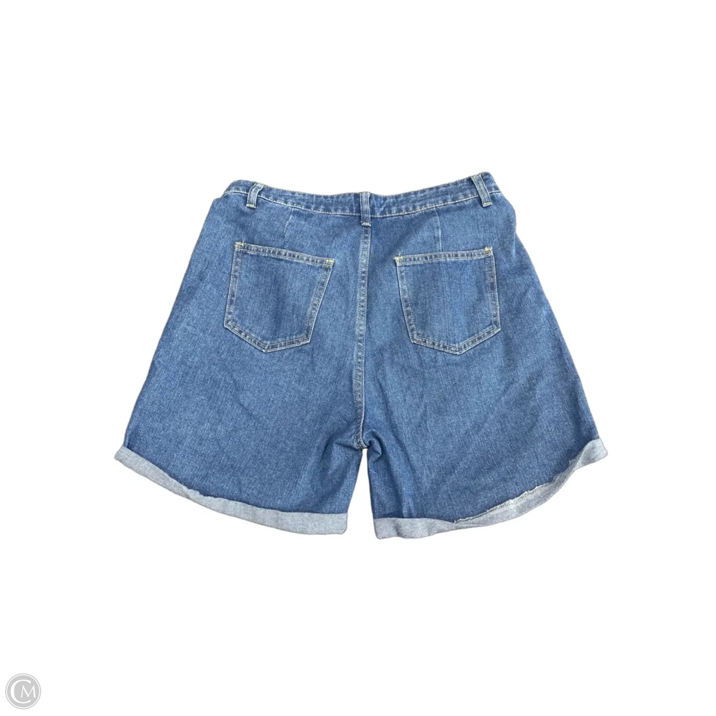 Shorts By Cider In Blue Denim, Size: M