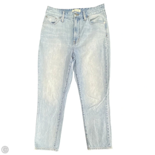 Jeans Straight By Madewell In Blue Denim, Size: 26