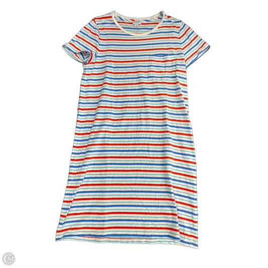 Dress Casual Short By J. Crew In Red & White, Size: S