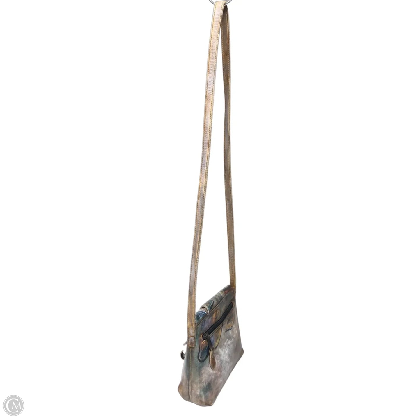 Crossbody Leather By Clothes Mentor, Size: Small