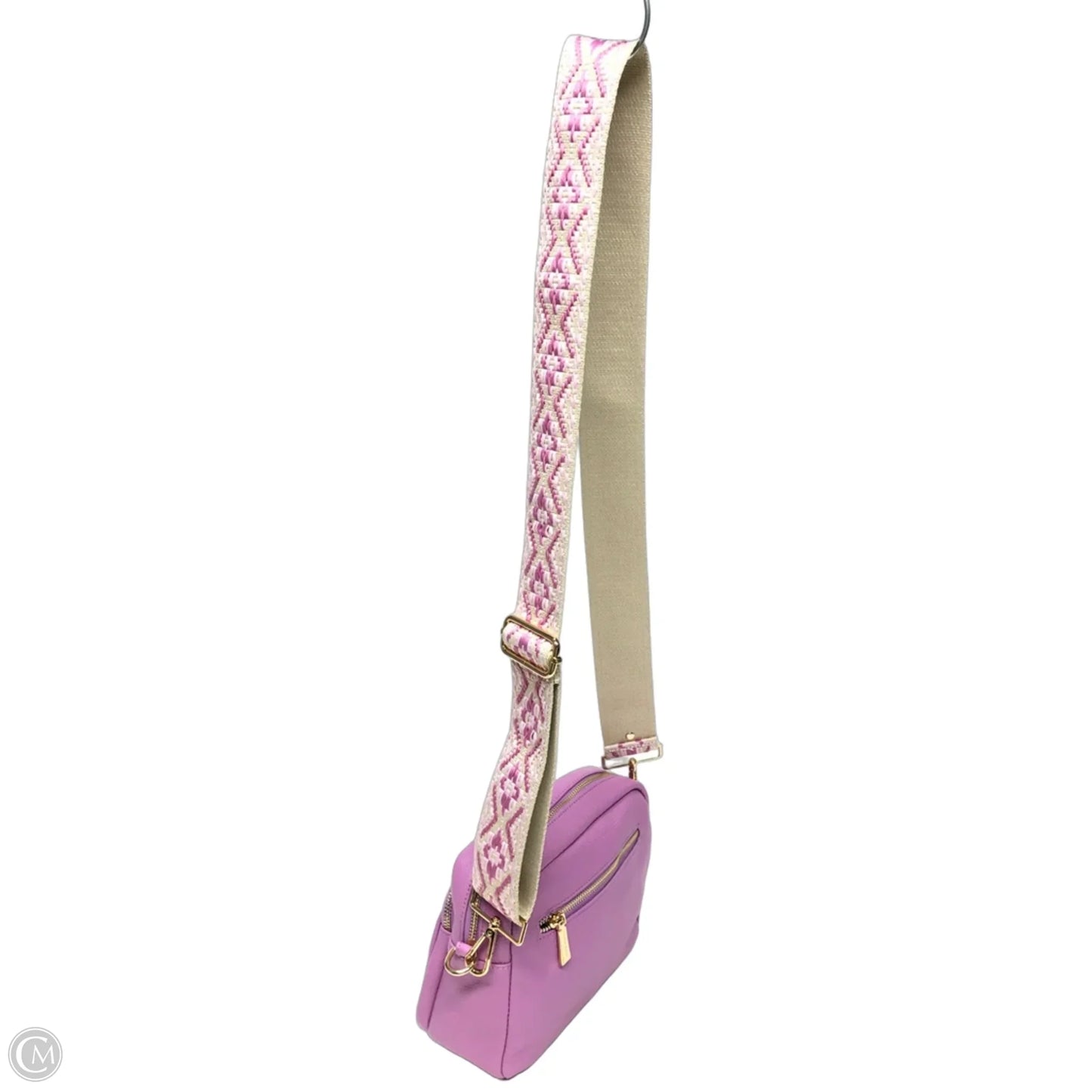 Crossbody Leather By Cmc, Size: Large