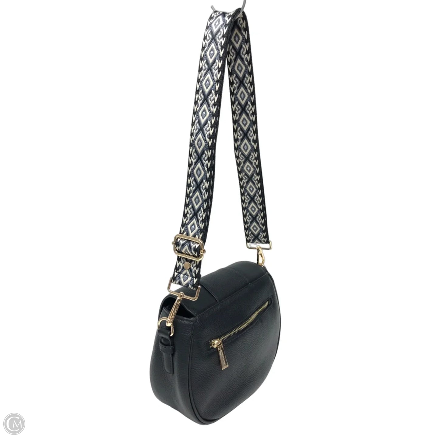 Crossbody Leather By Cmc, Size: Large
