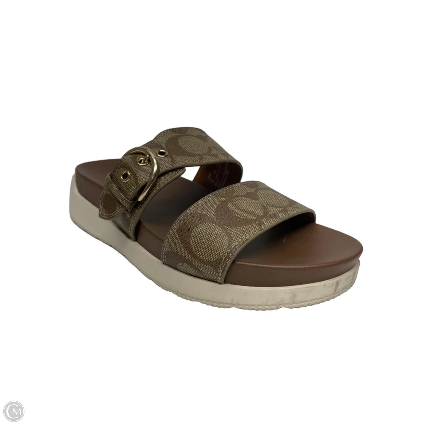 Shoes Designer By Coach In Brown, Size: 7