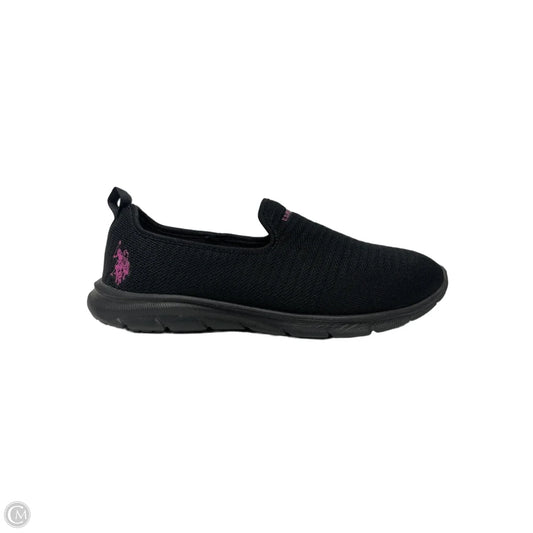 Shoes Flats By Us Polo Assoc In Black, Size: 9