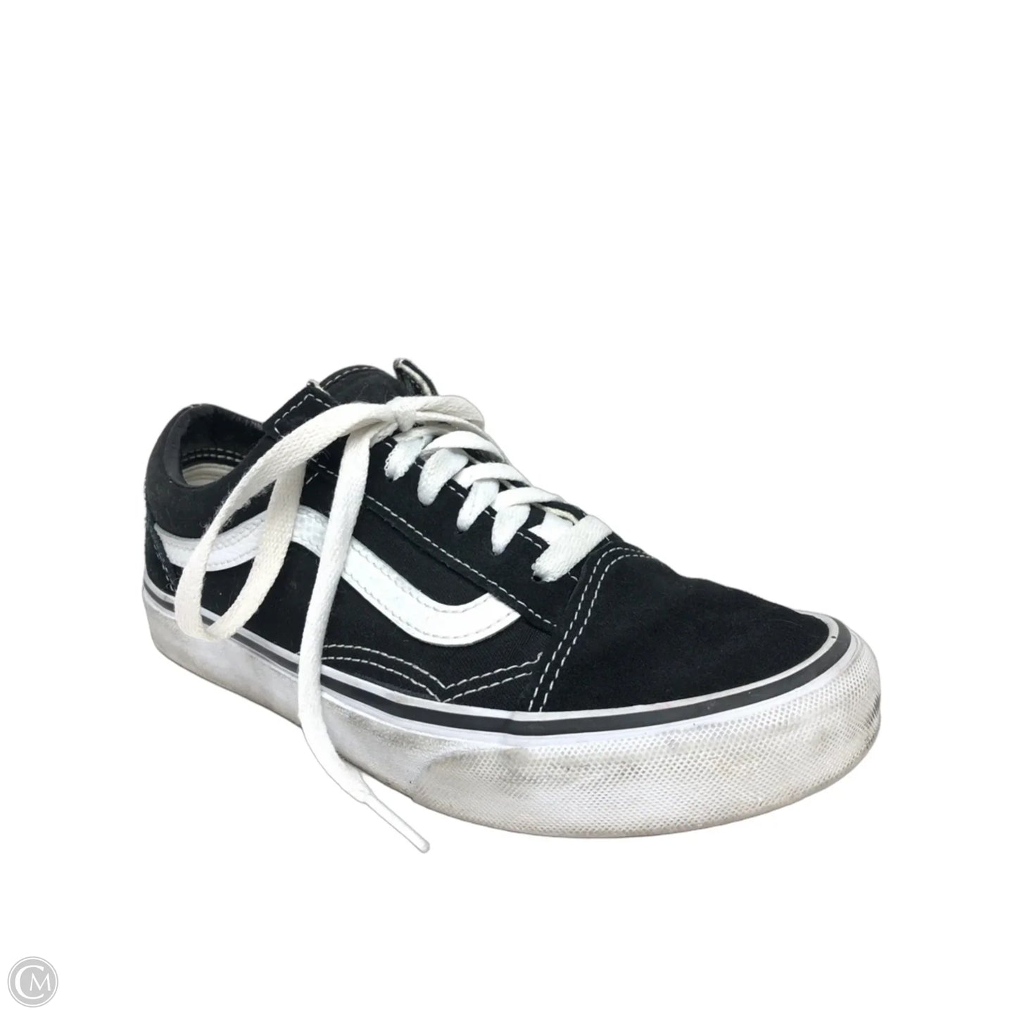Shoes Sneakers By Vans In Black, Size: 7