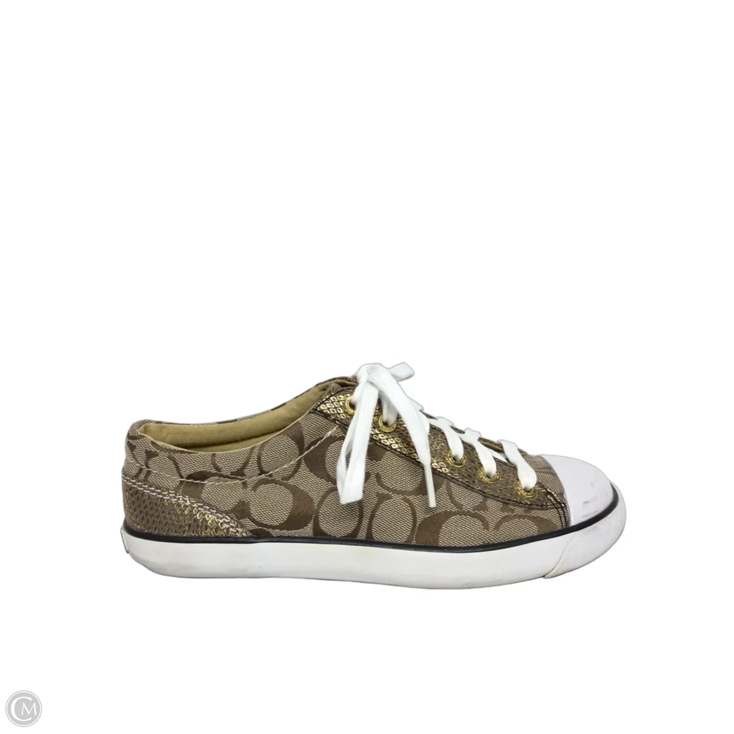 Shoes Designer By Coach In Brown, Size: 7