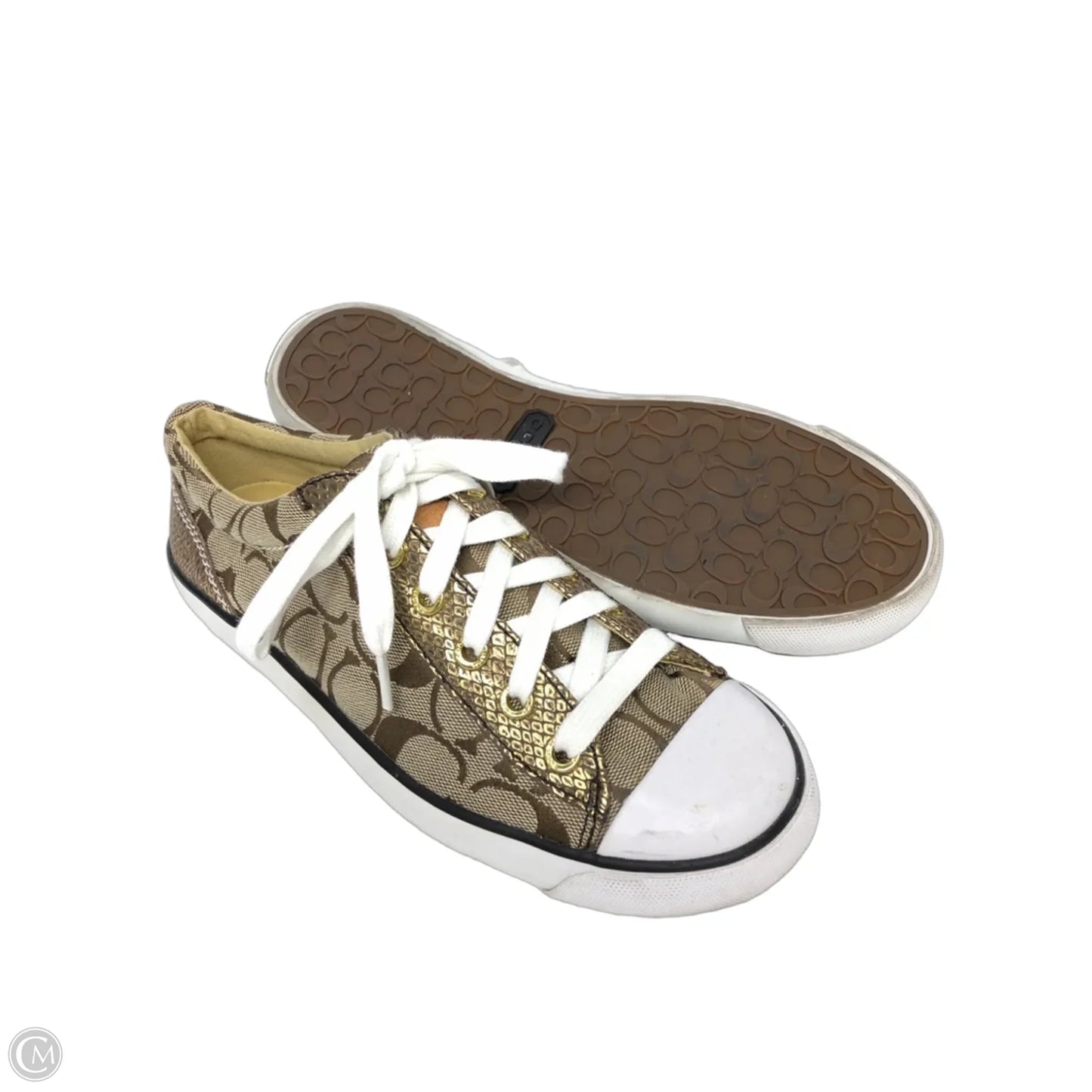 Shoes Designer By Coach In Brown, Size: 7