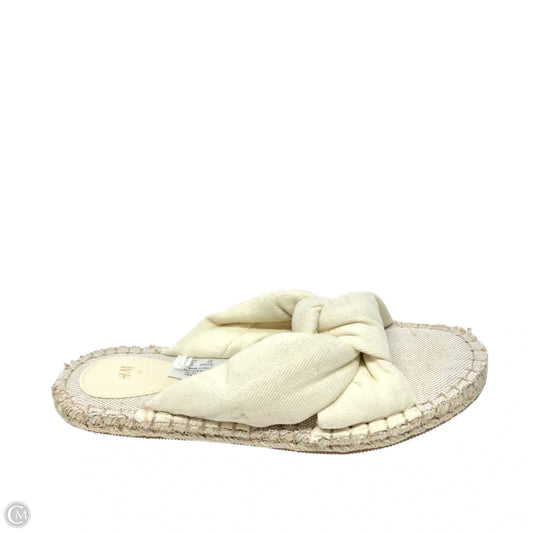Sandals Flats By H&m In Beige, Size: 8.5