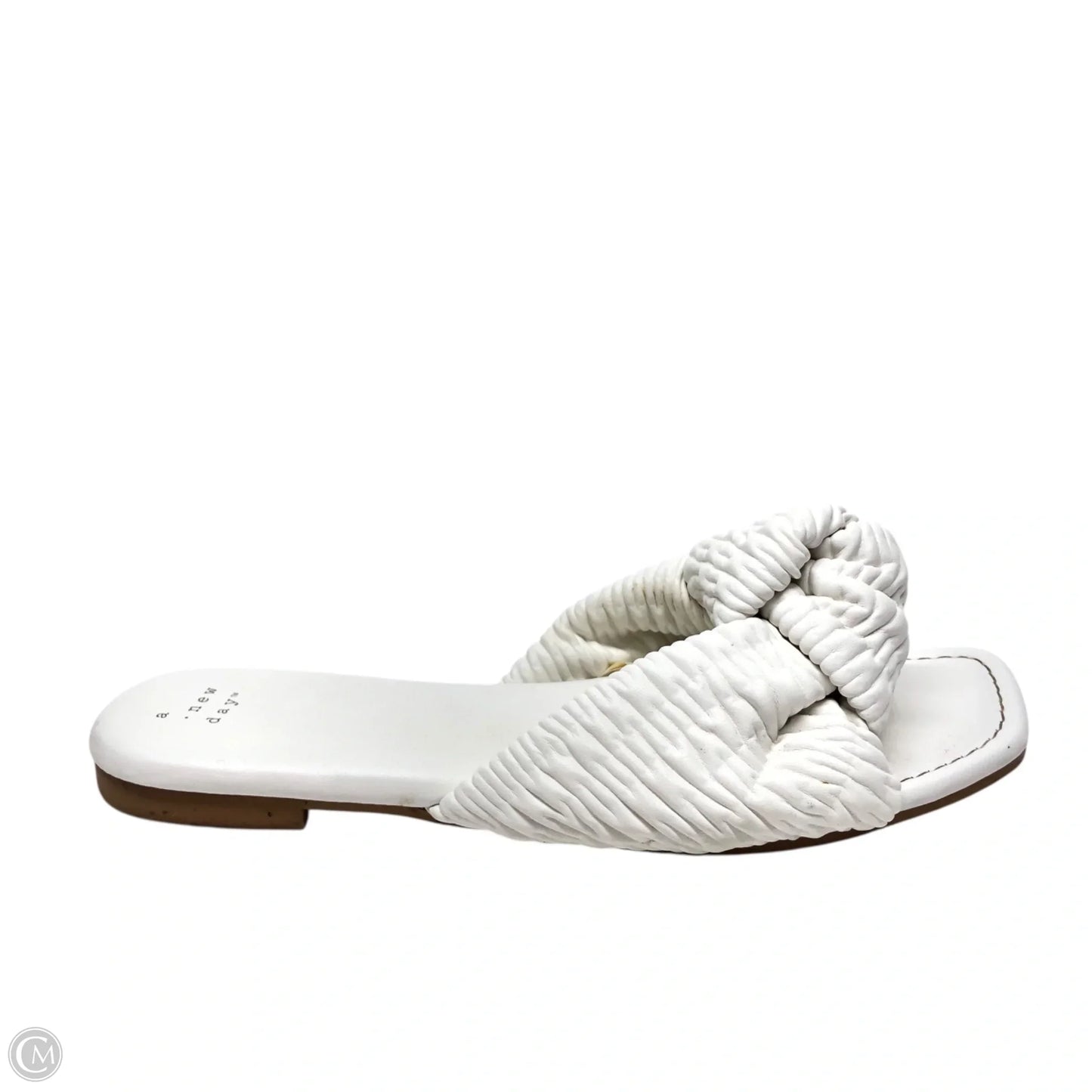 Sandals Flats By A New Day In White, Size: 8.5