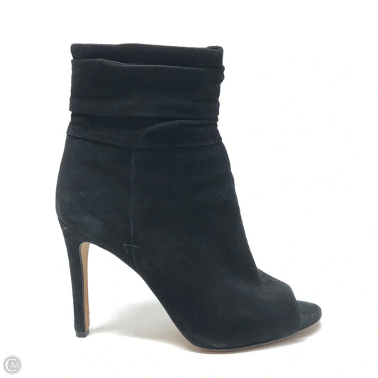 Boots Ankle Heels By Vince Camuto In Black, Size: 8.5