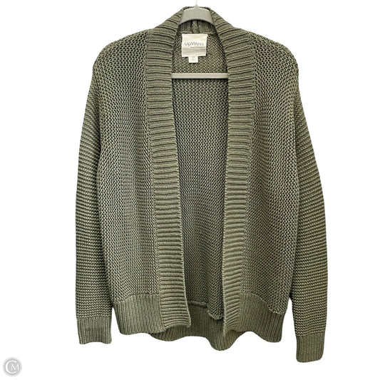 Sweater Cardigan By Upwest In Green, Size: Xs