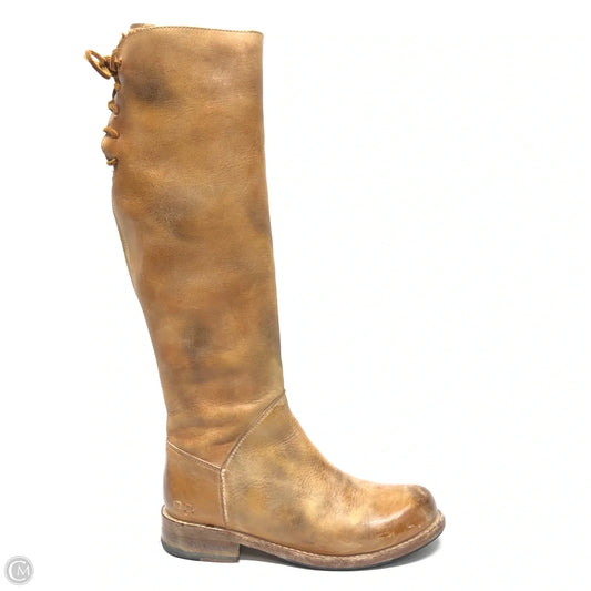 Boots Knee Flats By Bed Stu In Brown, Size: 6