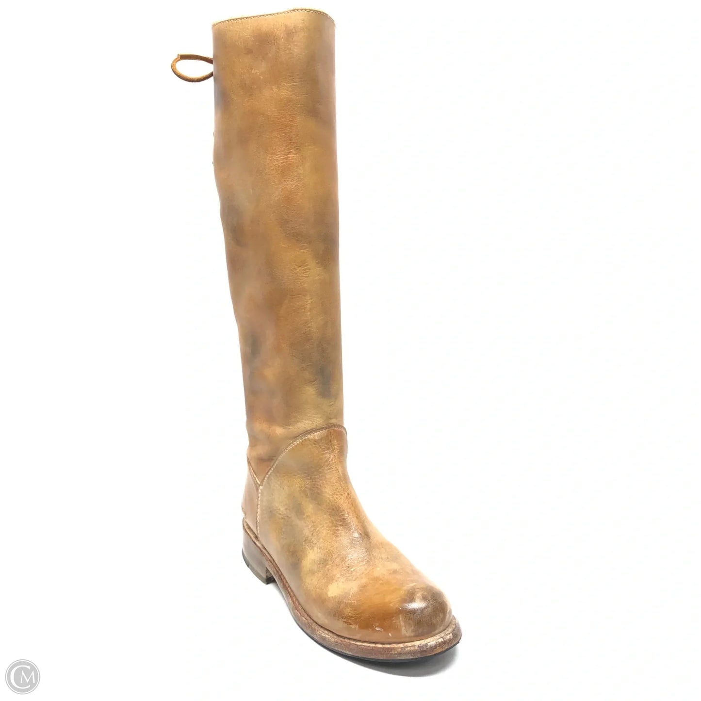 Boots Knee Flats By Bed Stu In Brown, Size: 6