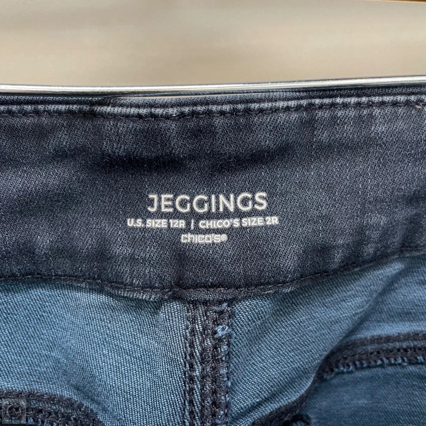 Jeans Jeggings By Chicos In Blue Denim, Size: 12