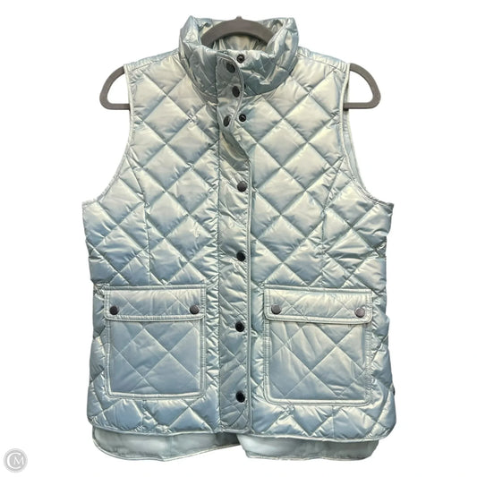 Vest Puffer & Quilted By Talbots In Green, Size: Sp