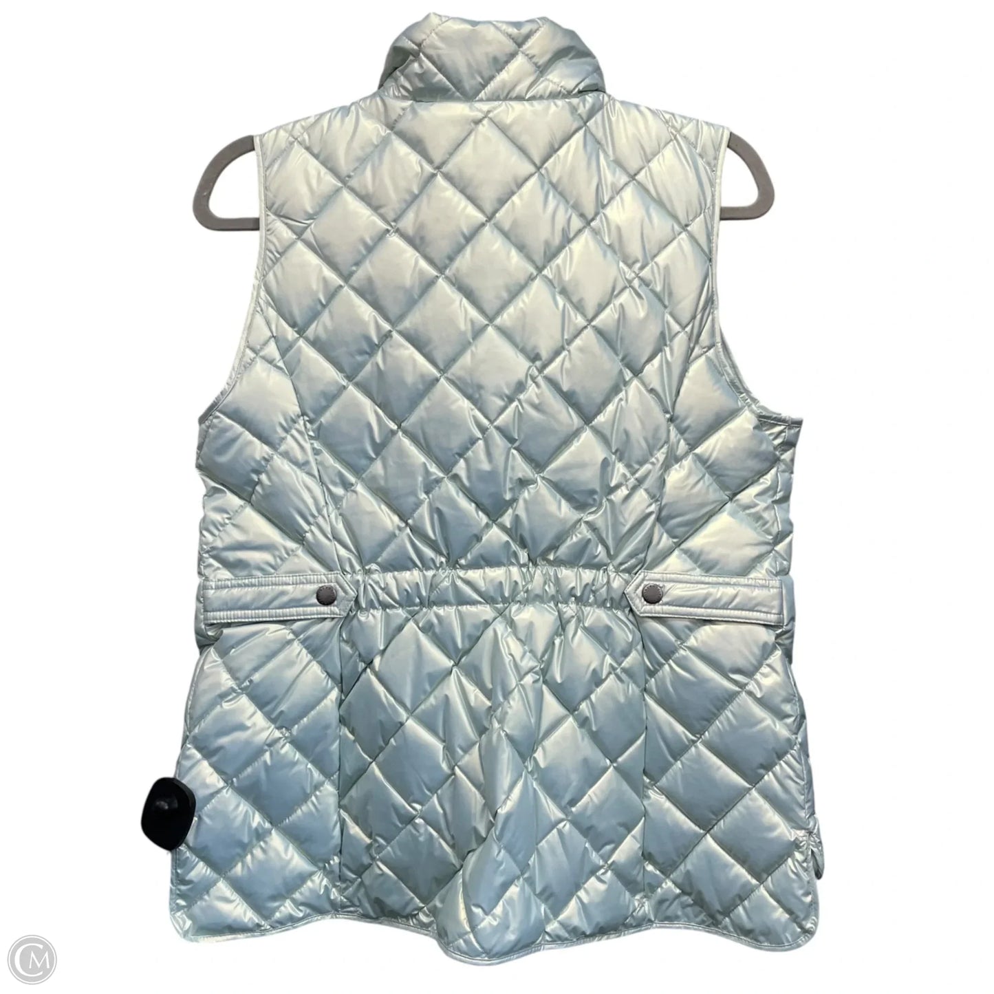 Vest Puffer & Quilted By Talbots In Green, Size: Sp