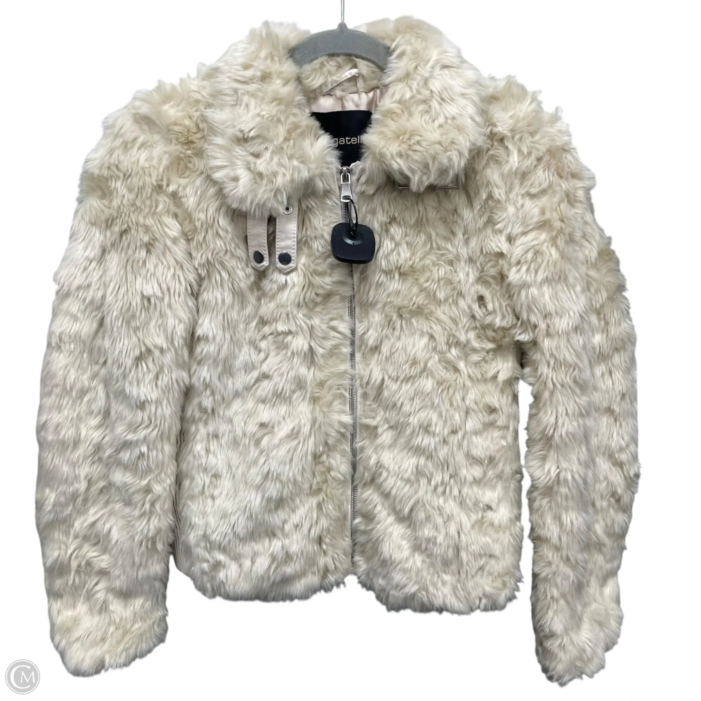 Jacket Faux Fur & Sherpa By Bagatelle In Beige, Size: S