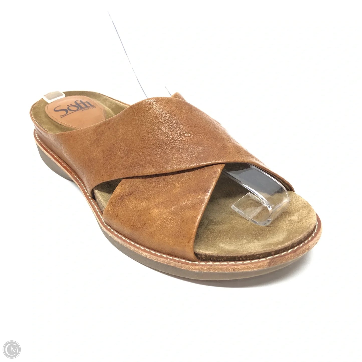 Sandals Flats By Sofft In Brown, Size: 7.5