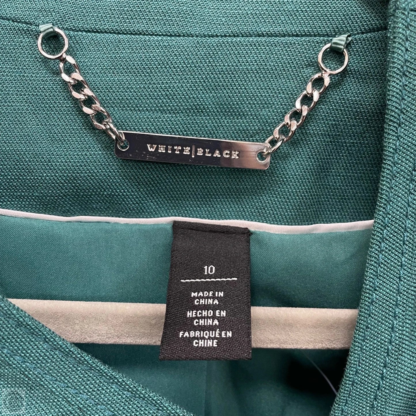 Jacket Other By White House Black Market In Teal, Size: 10