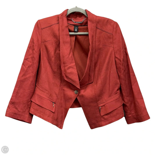 Jacket Other By White House Black Market In Brown & Red, Size: 12