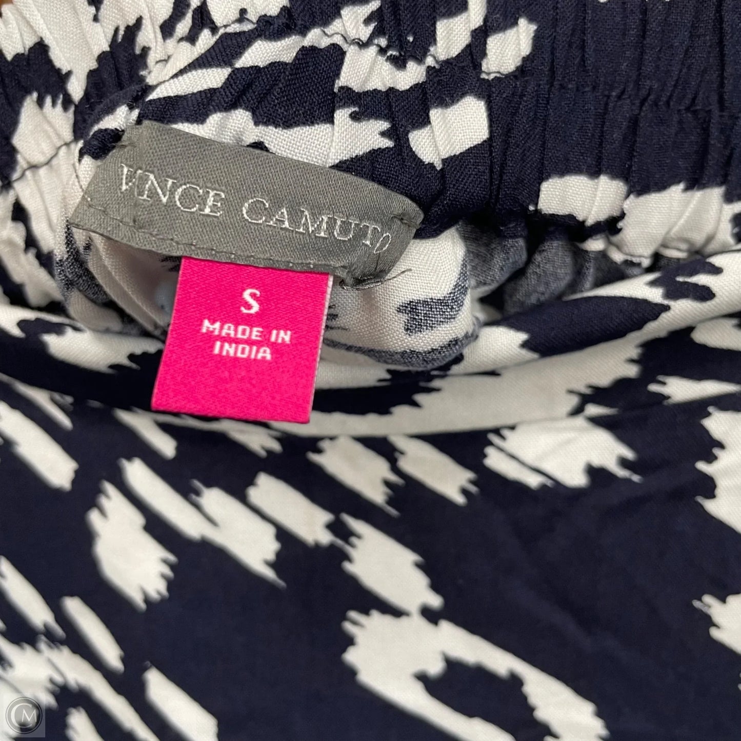 Skirt Maxi By Vince Camuto In Blue & White, Size: S