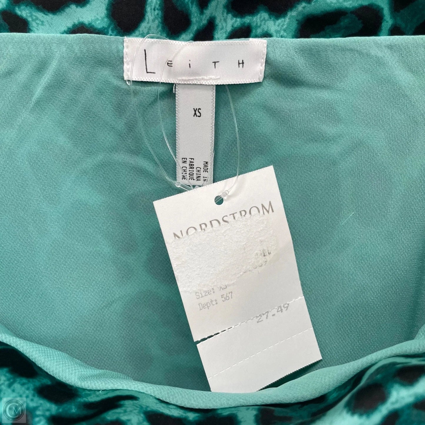 Skirt Midi By Leith In Green, Size: Xs