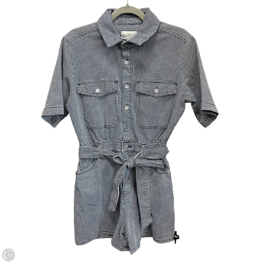 Romper By Universal Thread In Striped Pattern, Size: 6