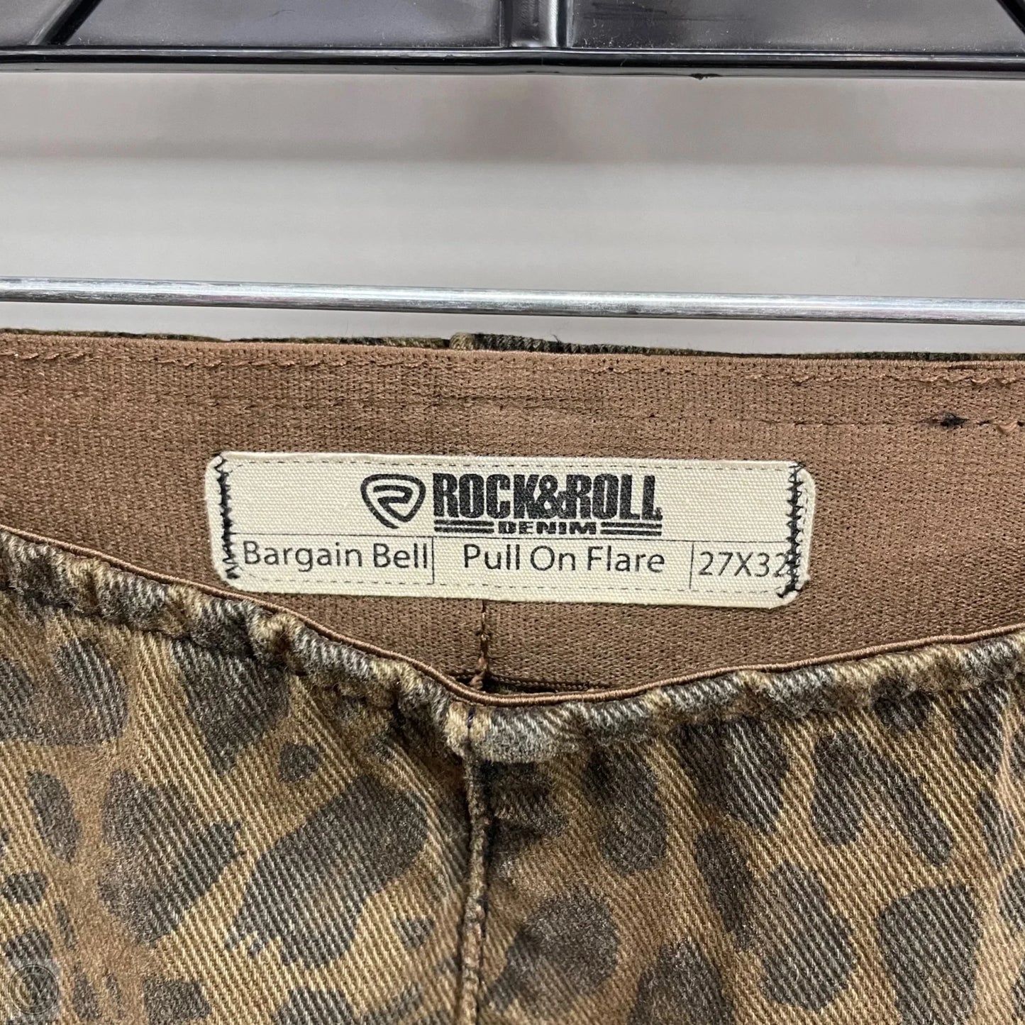 Jeans Jeggings By Rock & Roll In Leopard Print, Size: 4