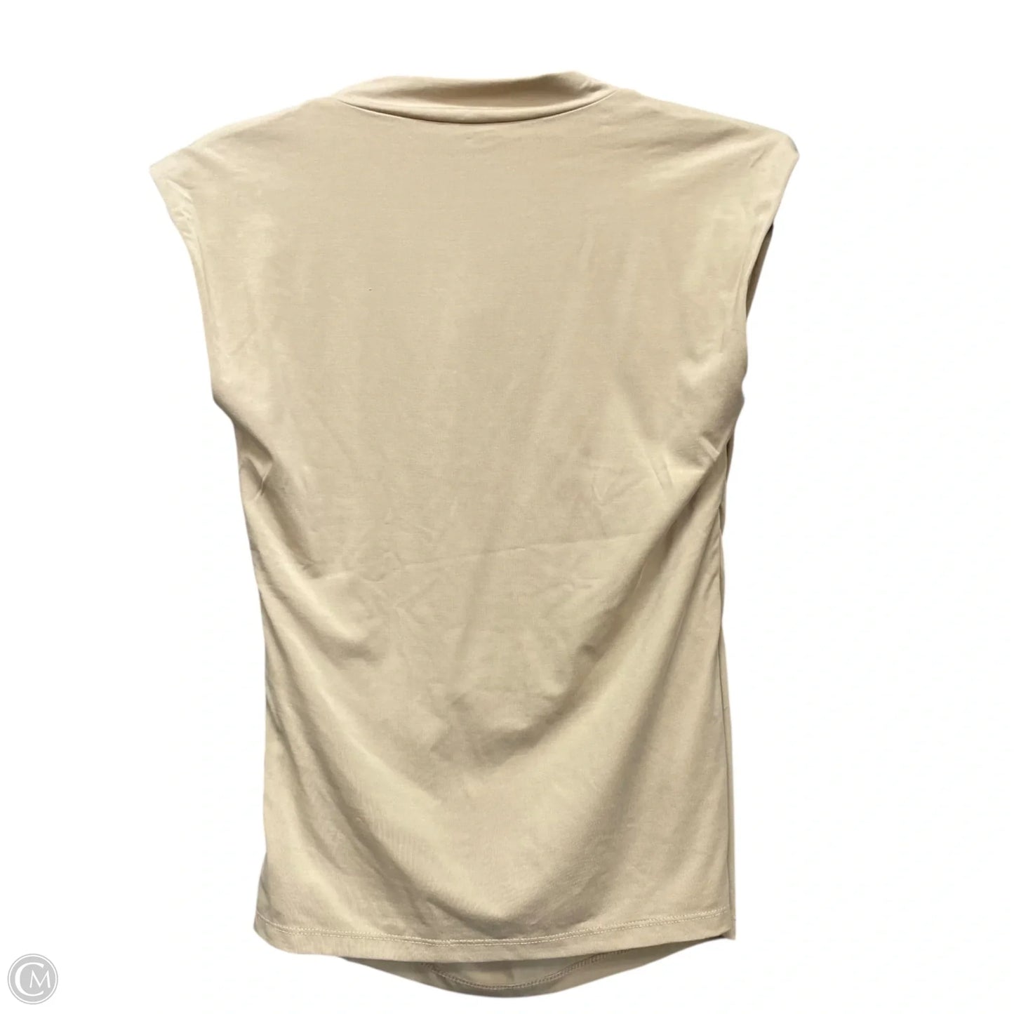 Top Sleeveless By Ann Taylor In Beige, Size: Xs