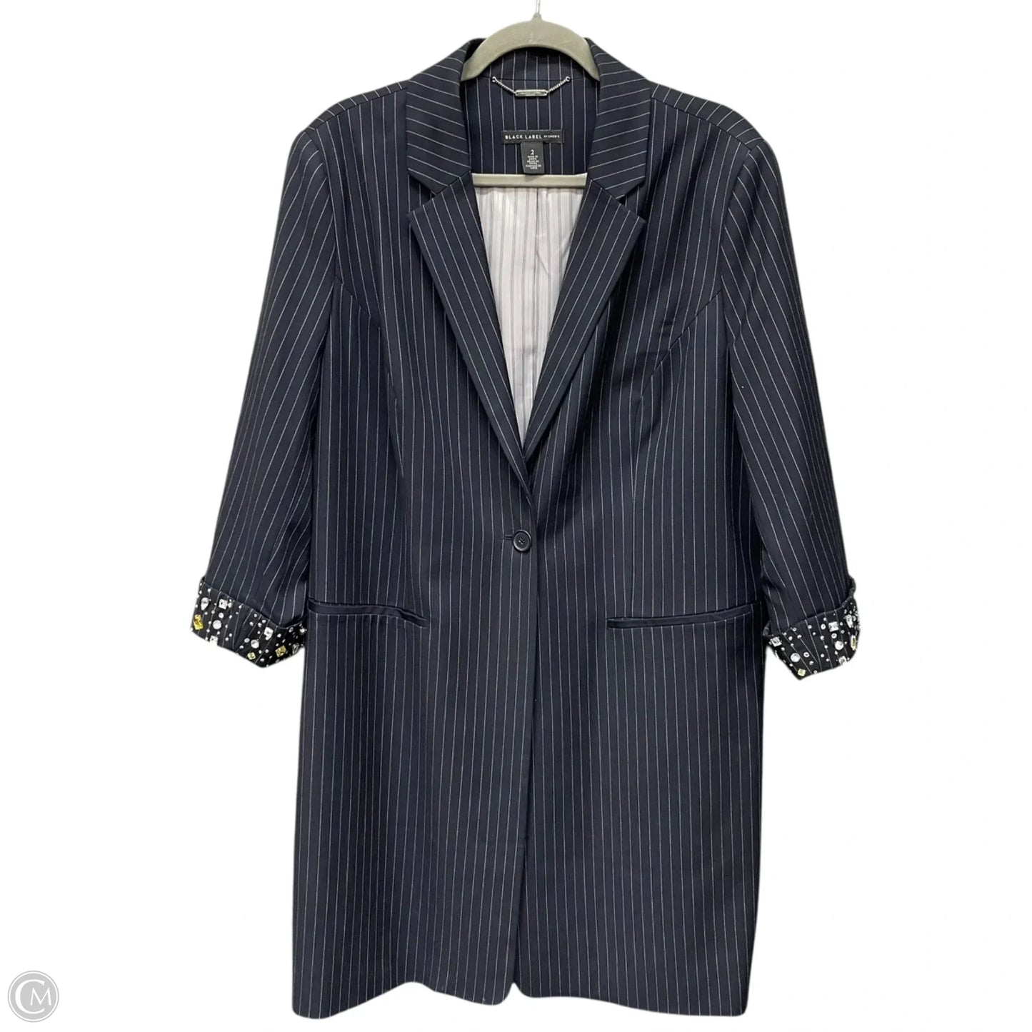 Blazer By Chicos In Navy, Size: L