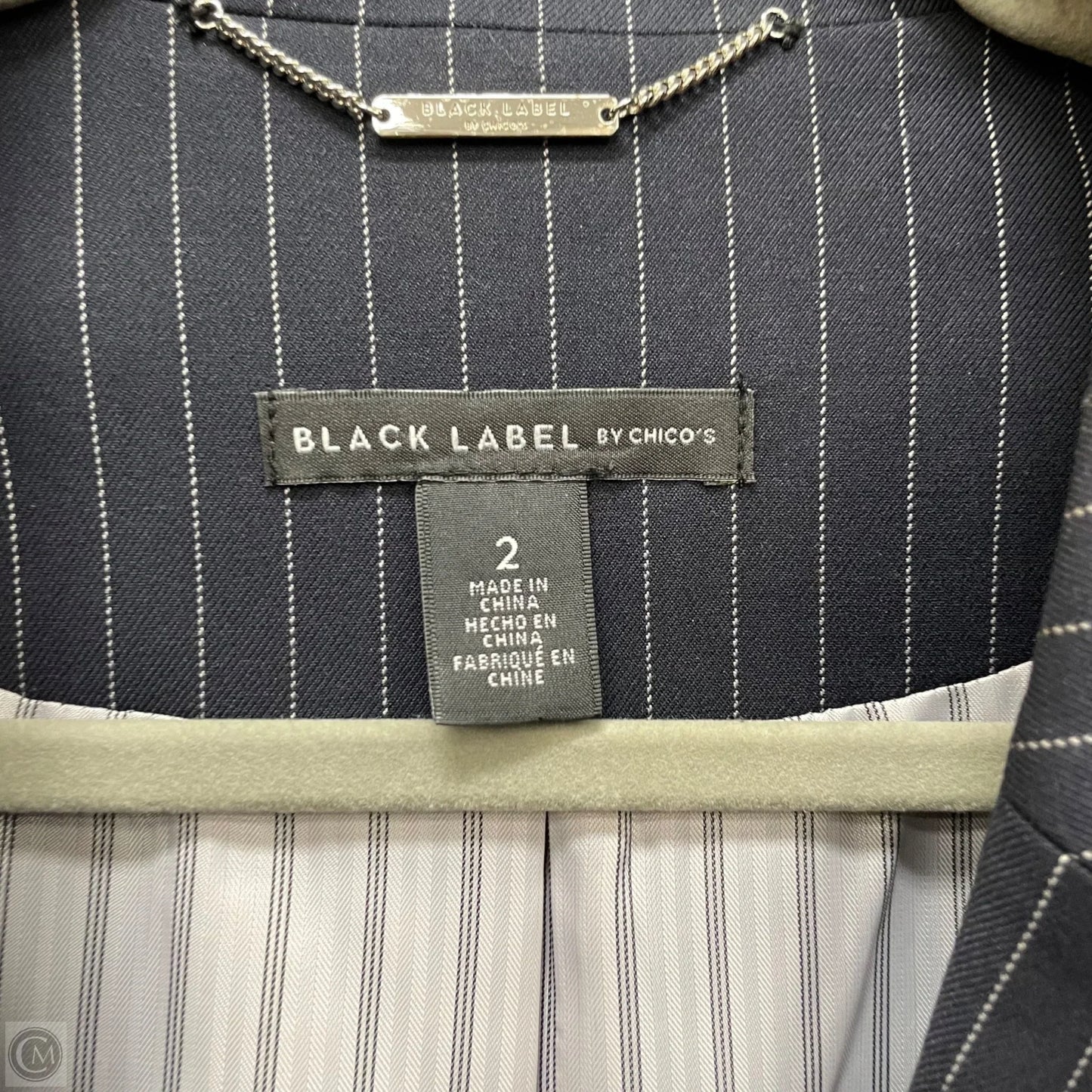 Blazer By Chicos In Navy, Size: L