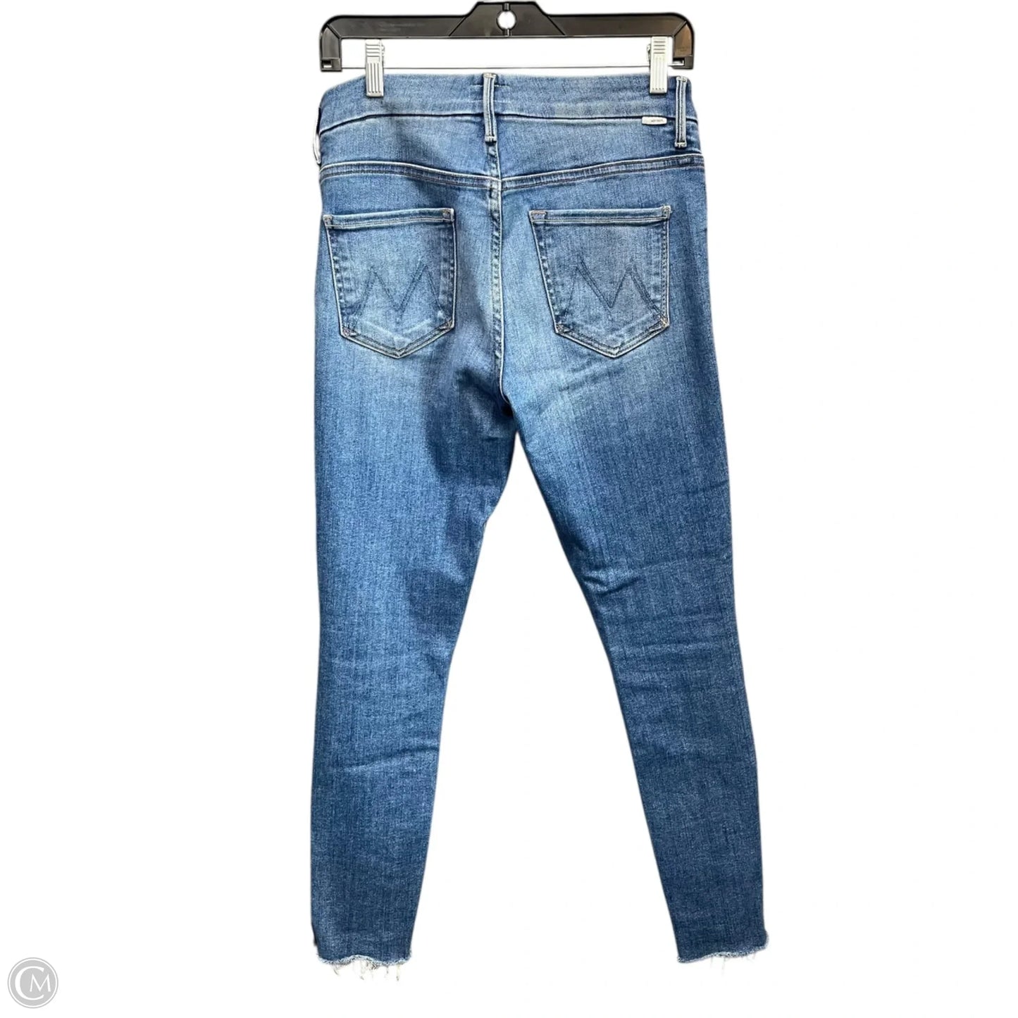 Jeans Skinny By Mother In Blue Denim, Size: 6