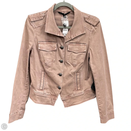 Jacket Denim By White House Black Market In Mauve, Size: 10