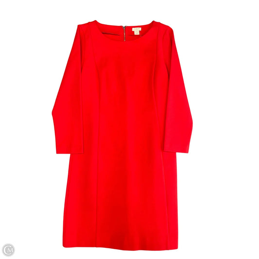 Dress Casual Short By J. Crew In Red, Size: Xxs