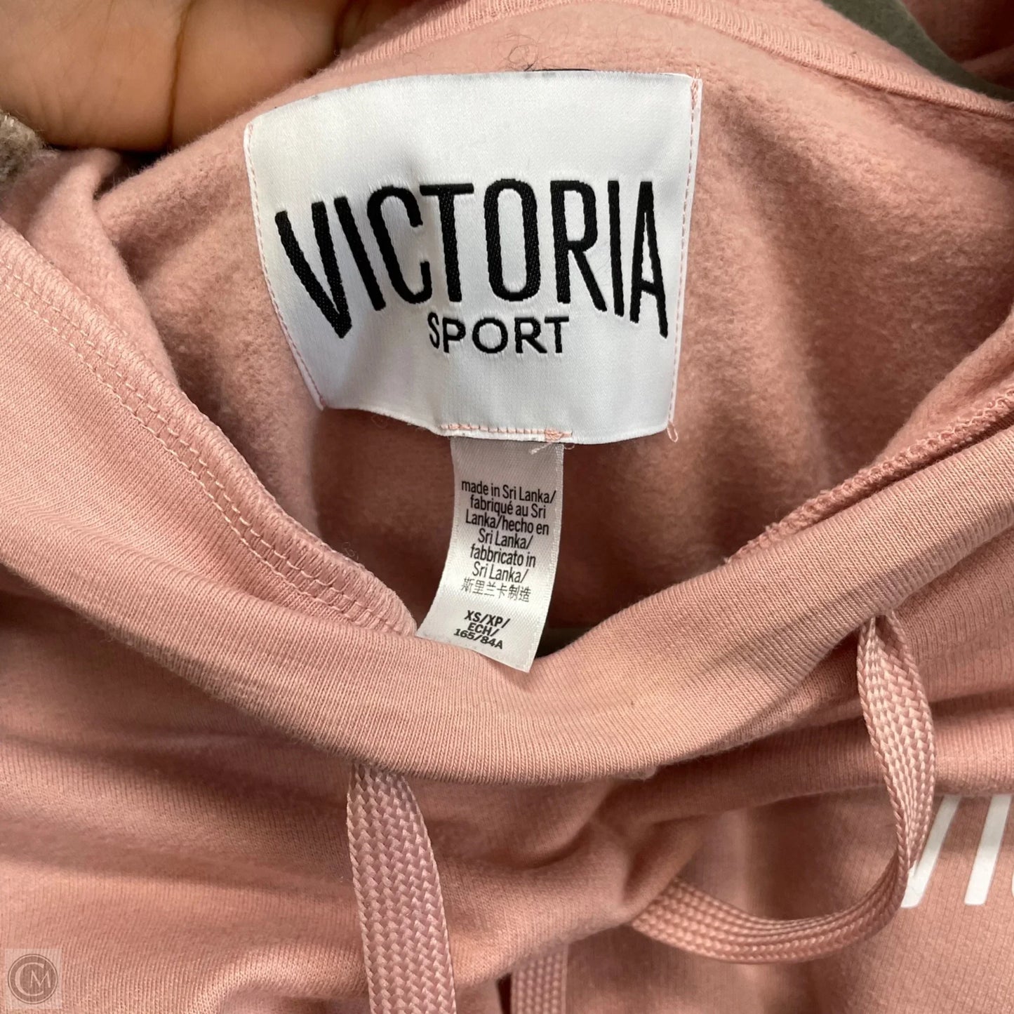 Sweatshirt Hoodie By Victorias Secret In Pink, Size: Xs