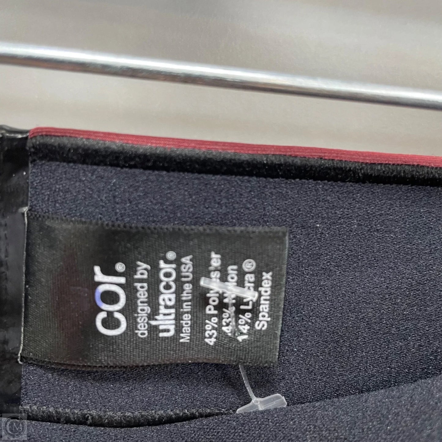 Athletic Leggings By Cmb In Black & Red, Size: S