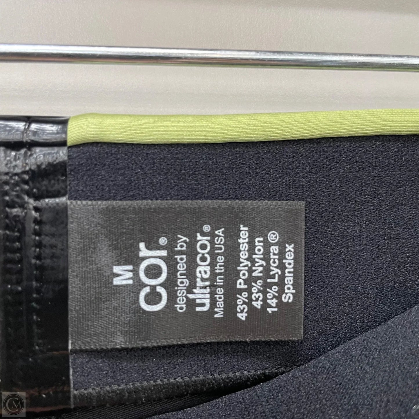 Athletic Leggings By Cmb In Green, Size: M