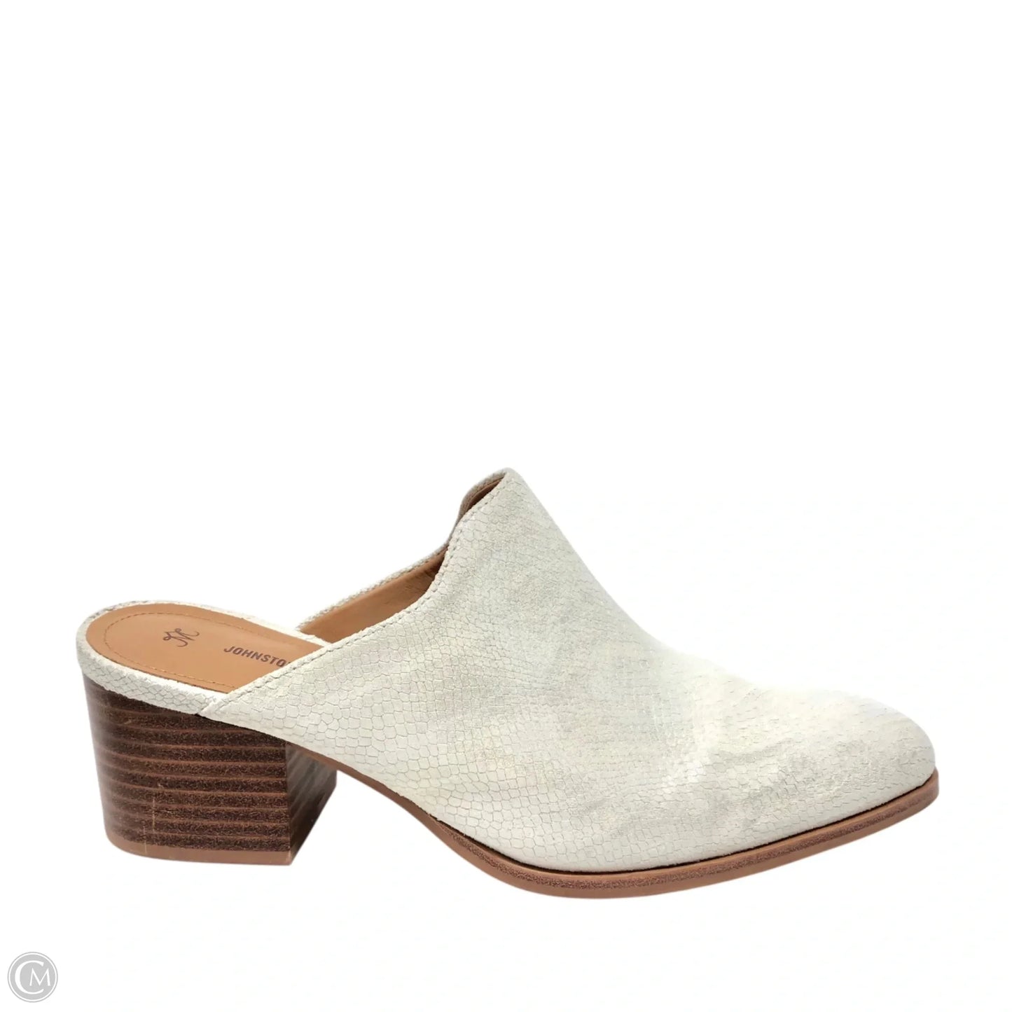 Shoes Heels Block By Johnston & Murphy In Ivory, Size: 7.5