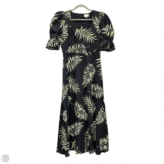 Dress Casual Midi By Cmb In Tropical Print, Size: M