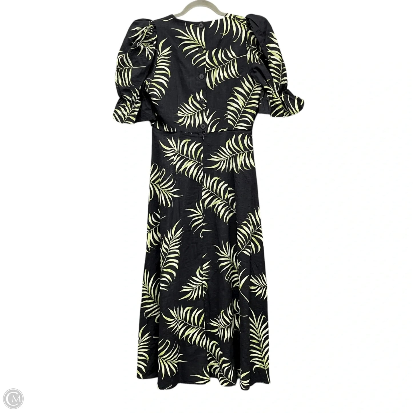 Dress Casual Midi By Cmb In Tropical Print, Size: M