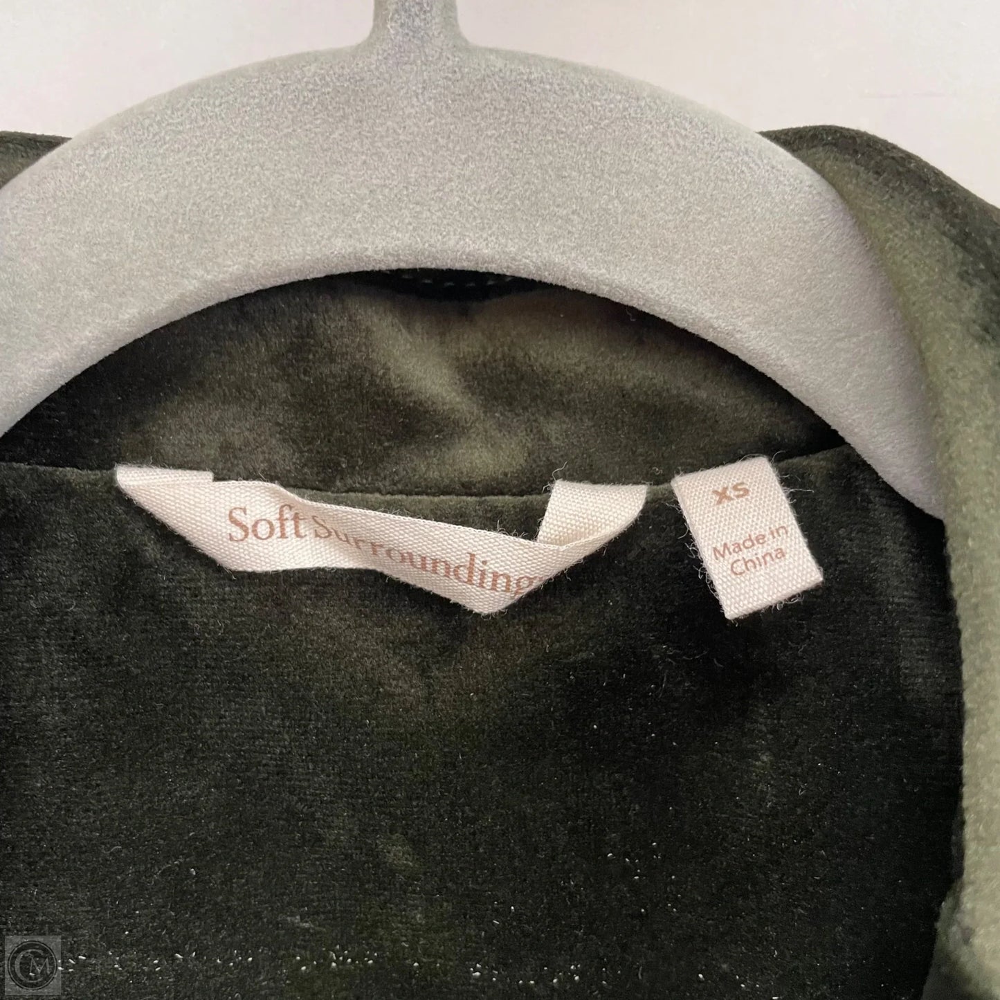 Blazer By Soft Surroundings In Green, Size: Xs