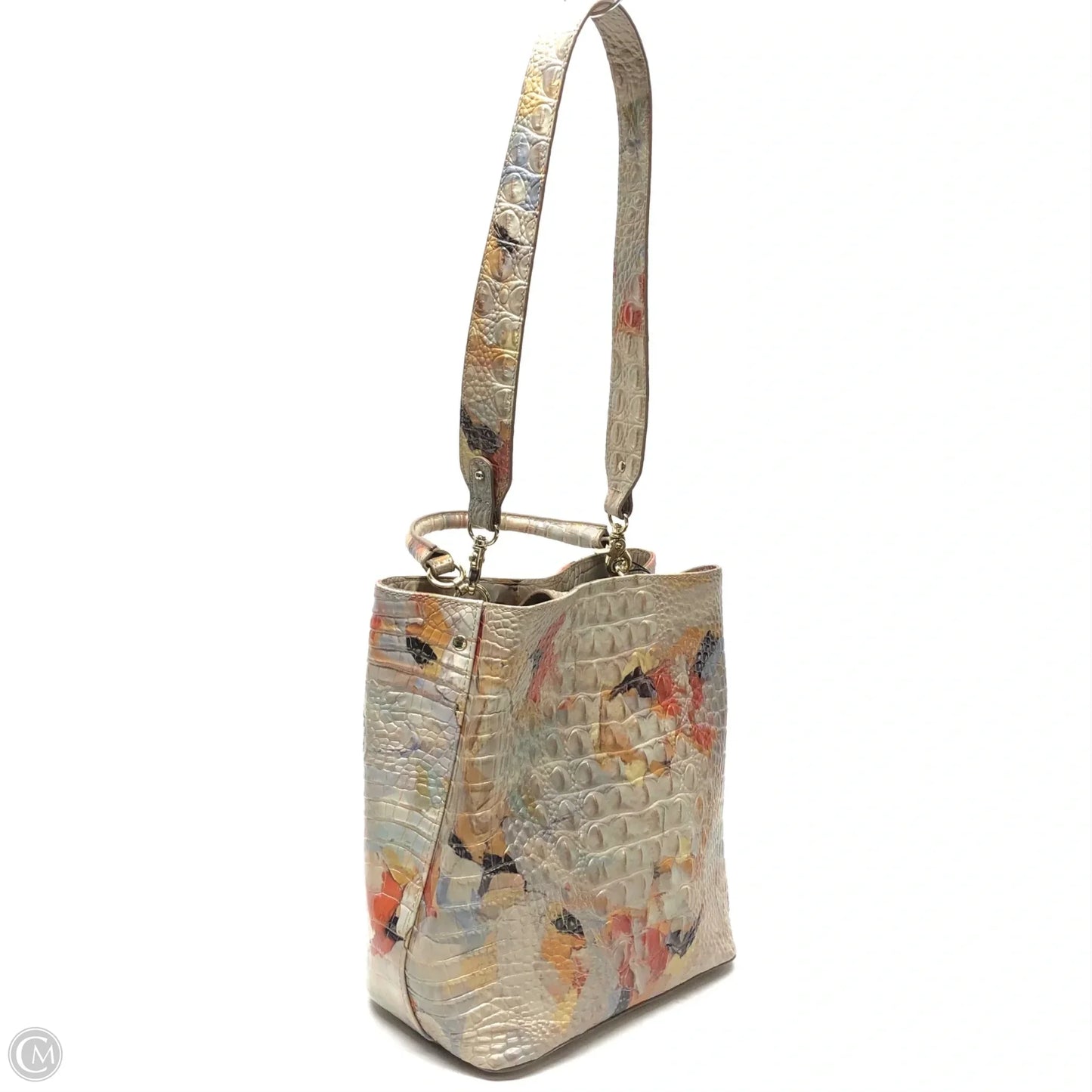 Handbag Designer By Brahmin, Size: Medium